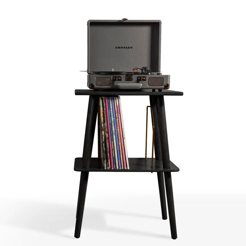 Black Stand for Record Player By Crosley