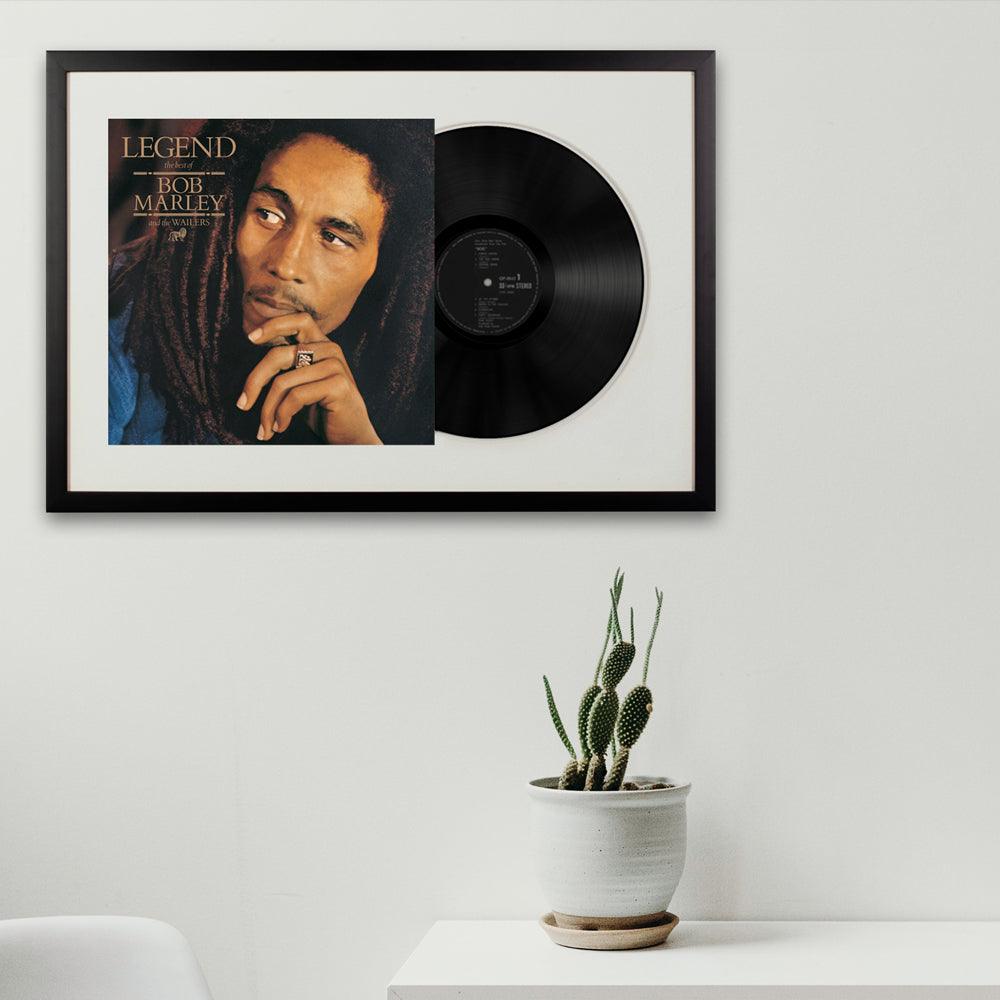 Framed Aretha Franklin Knew You Were Waiting: The Best of Aretha Franklin 1980-2014 Vinyl Album Art-Vinyl Art-Mood