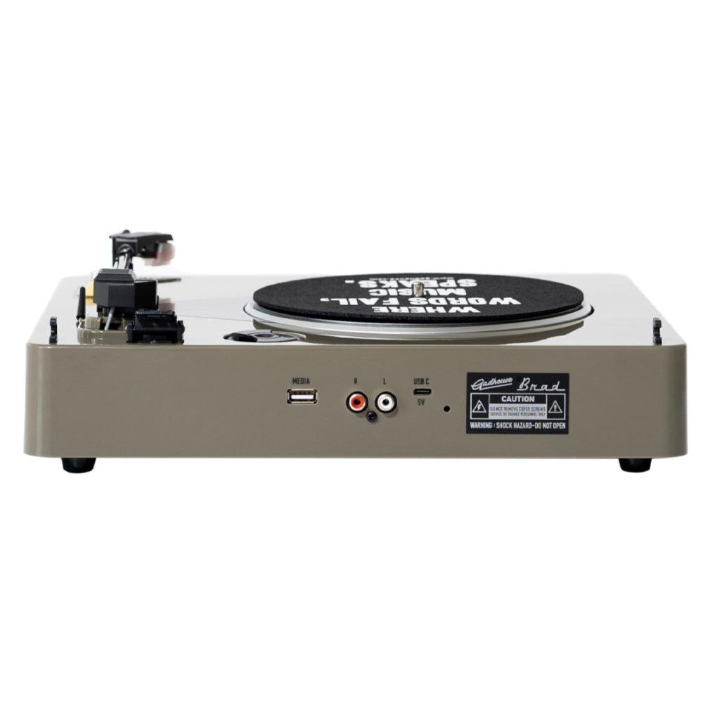 Gadhouse Brad MKII Record Player - Grey-Gadhouse-Mood