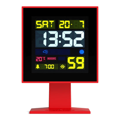 Newgate Monolith Lcd Alarm Clock Fire Engine Red*-Newgate-Mood