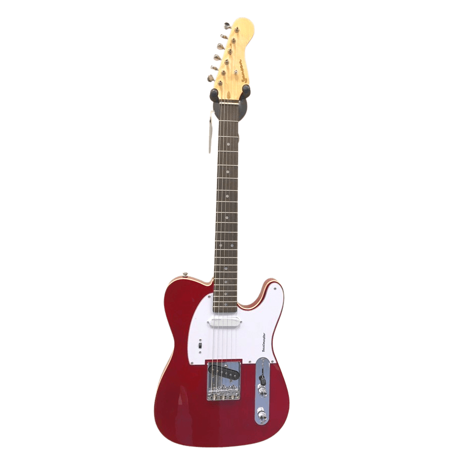 Jansen Beatmaster Electric Guitar Candy Apple Red-Jansen-Mood