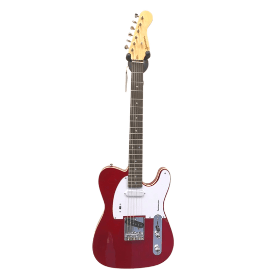 Jansen Beatmaster Electric Guitar Candy Apple Red-Jansen-Mood